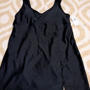 Modest swim suit dress XS New with tags/ in black